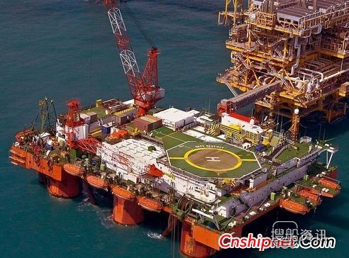 舟山太平洋海工超大型生活辅助平台下水