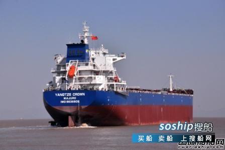长宏国际一艘续建82000吨散货船交付