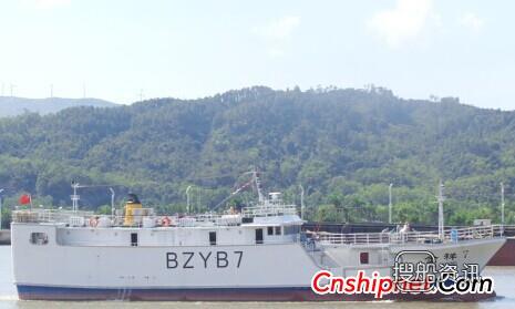 珠海市琛龙船厂37.6米远洋渔船金祥7出海远航