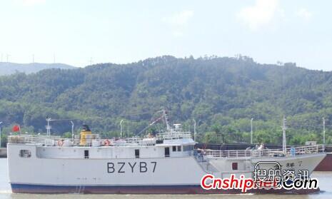 珠海市琛龙船厂37.6米远洋渔船金祥7出海远航