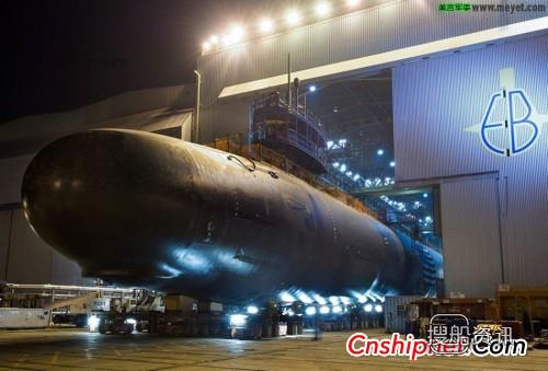 “弗吉尼亚”级潜艇“北达科他州”号SSN 784交付