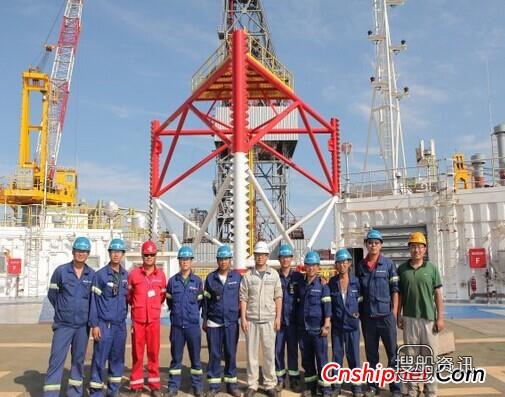 中集来福士JU2000E完成全程升降试验