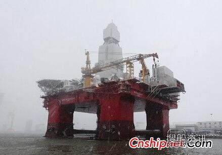 中国之最——“维京龙”深水半潜式钻井平台完工命名