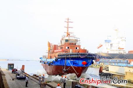 口岸船舶4000HP全回转拖轮顺利下水