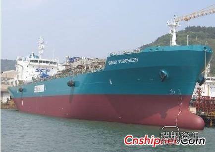 现代尾浦“Sibur Voronezh”号LPG船下水