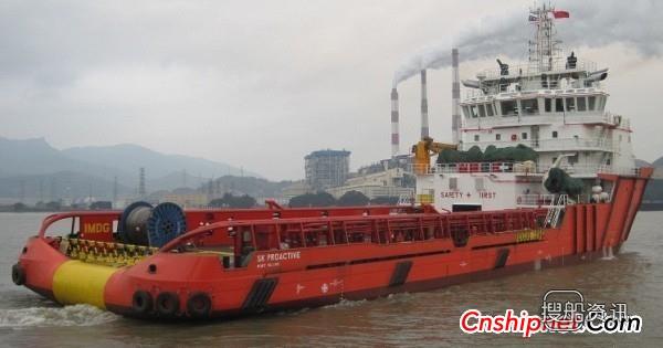 东南造船厂78米SK203顺利交船