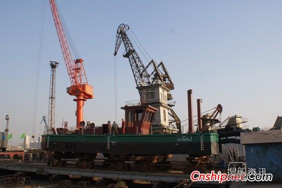 河船重工1艘绞吸式挖泥船下水