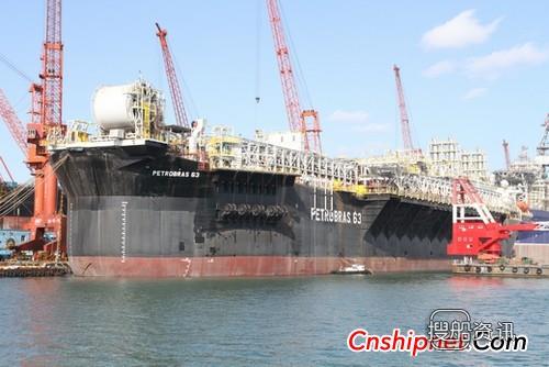 大连中远船务改装FPSO “尼萨”轮交付