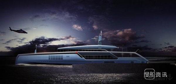 游艇港设计报价 MOTION CODE:BLUE设计的最新游艇ASCHERA