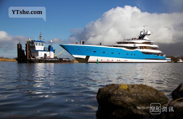 230米长的超级概念游艇 Feadship最大超级游艇发布