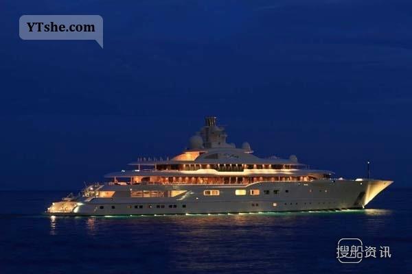 全球最大游艇222米 全球TOP100游艇盘点——22 Dilbar