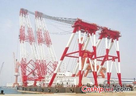 武桥重工3200吨港珠澳大桥工程船交付