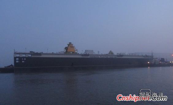 江苏海通13500吨举力浮船坞HT002交付