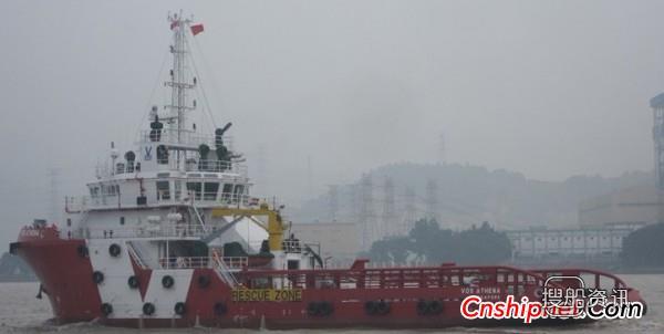 东南造船厂59米DN79海工船交付