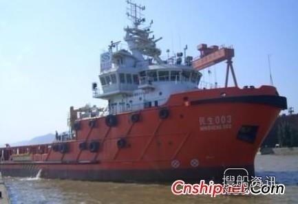 冠海造船同时交付2艘油田守护船