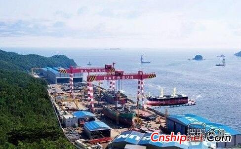 韩国Dae Sun造船获一艘3500吨不锈钢化学品船订单