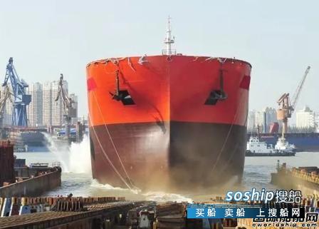 沪东中华建造世界先进49000吨化学品船首制船下水