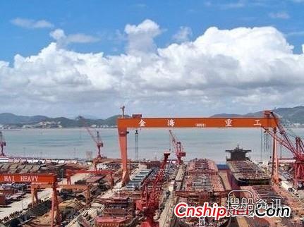 金海重工获10艘8800TEU集装箱船大单