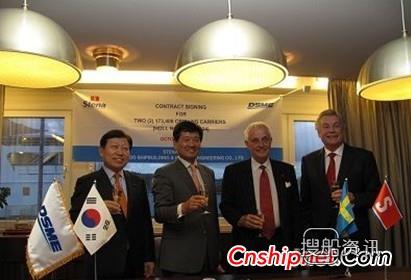大宇造船获2艘17万立方米LNG船订单