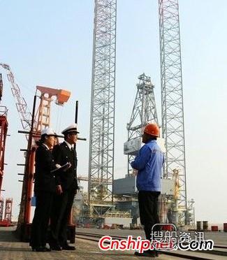 大船重工又一座自升式钻井平台交付
