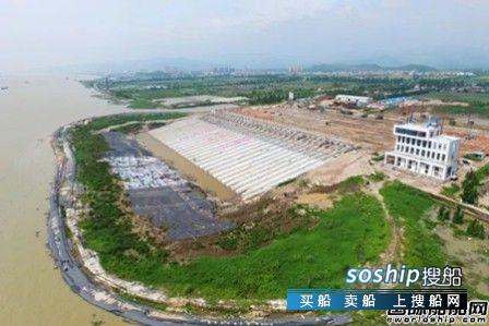 广东威立雅拆船全球最大滑道工程完工