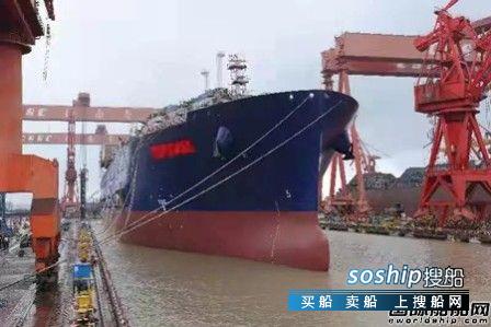 沪东中华亚马尔项目首艘LNG船出坞
