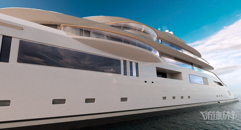 百米十秒是什么概念 Pride Mega Yachts 预先揭秘超百米新项目部分概念设计