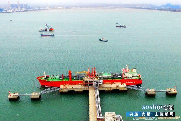 “海洋石油301”助力防城港LNG接收站投产