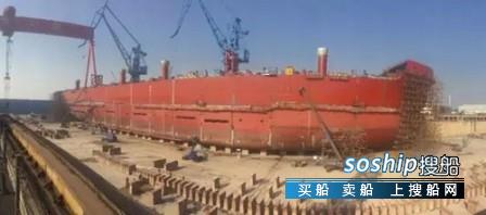 上海船厂首制108000吨冰级散货船全船贯通