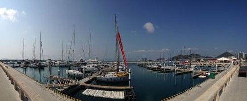 2018环海南岛帆船赛 雅图号征战第五届环海南岛国际大帆船赛