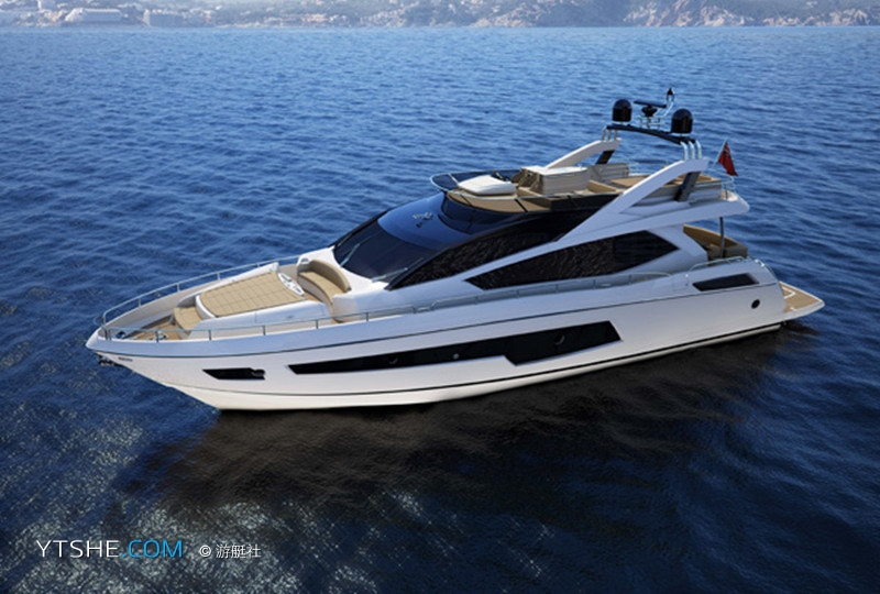 伦敦船 伦敦船展明星：Sunseeker 75