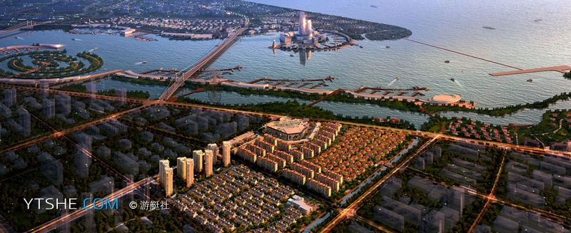 北仑滨海新城医院 宁波北仑滨海新城开建全国最大生态游艇港城