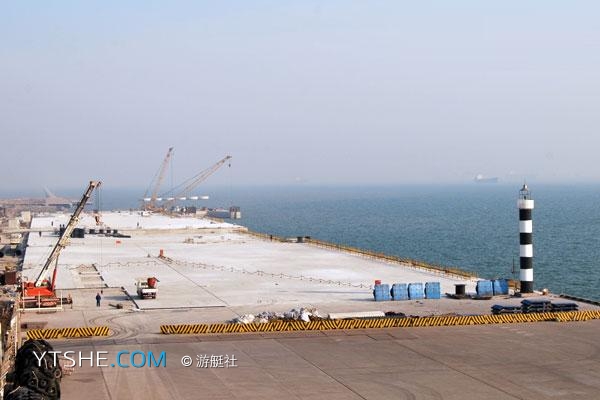 烟台西港码头二期工程 天津港国际邮轮码头二期工程主体完工