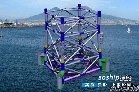黄埔文冲阳江海上风电场导管架工程开工