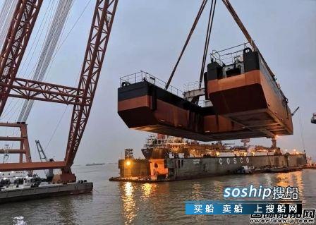 南通中远船务建造抛锚驳按时交付发运