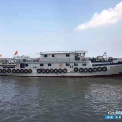 2017刚下船的台鸽图片 售2017年江苏造34米交通船图1