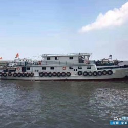 2017刚下船的台鸽图片 售2017年江苏造34米交通船