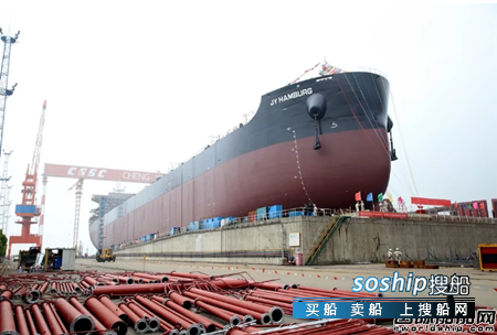 中船澄西交付交银租赁一艘8.2万吨散货船