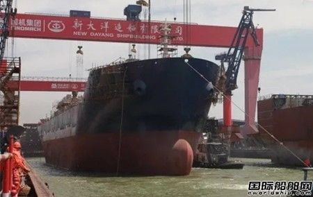新大洋造船一艘22000立方LEG船下水