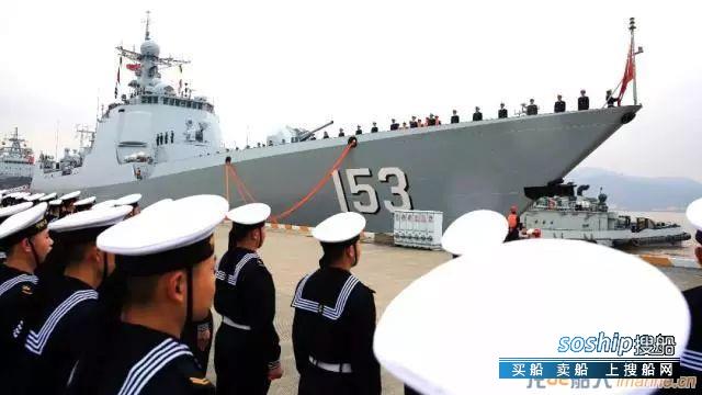 中国海军第31批、第32批护航编队举行任务交接仪式