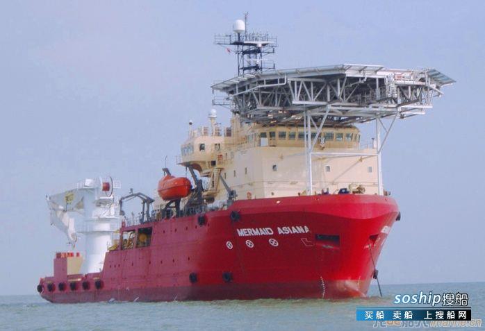 Mermaid Maritime获价值740万美元新订单