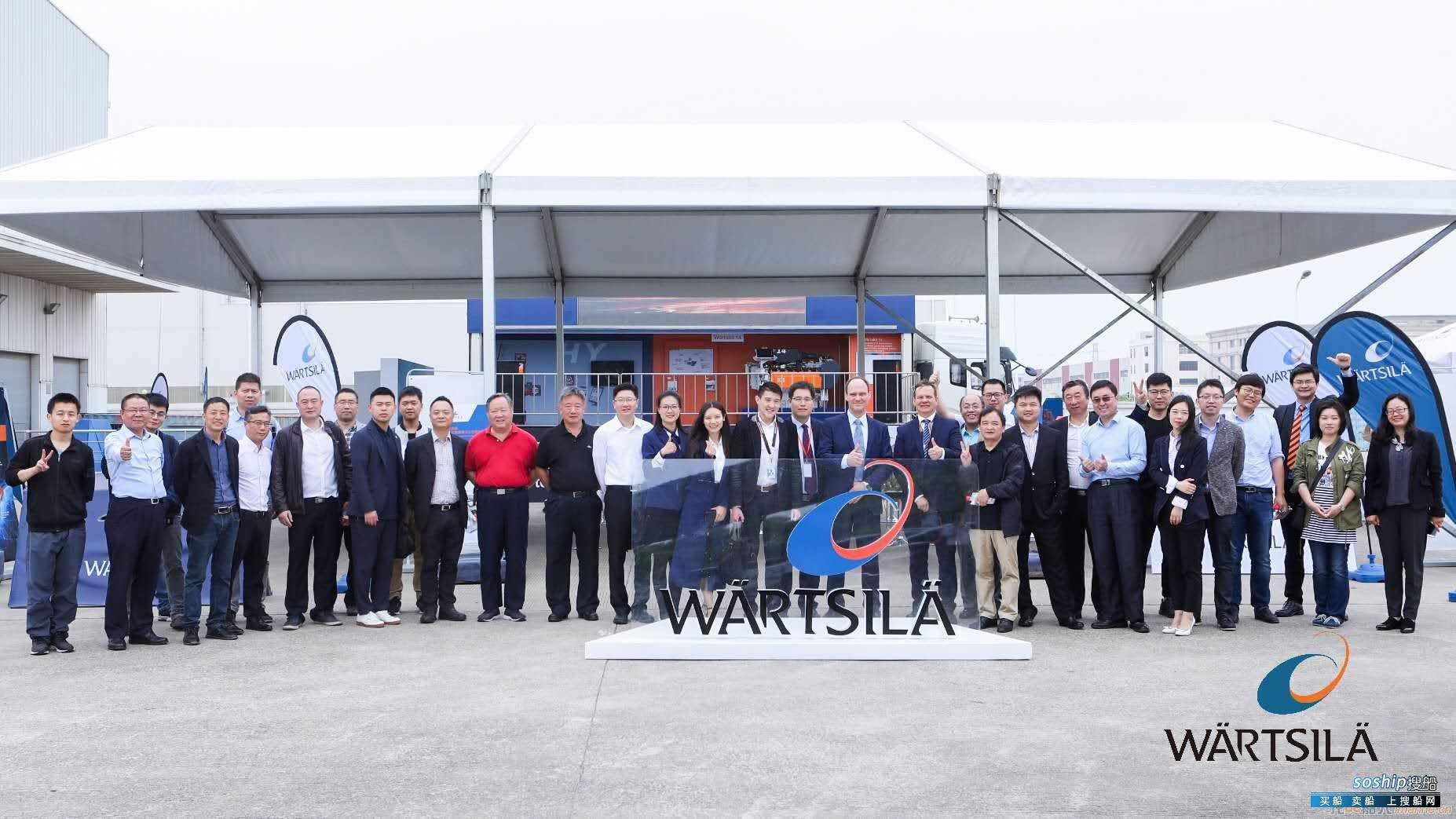瓦锡兰紧凑型高速发动机首次在中国亮相