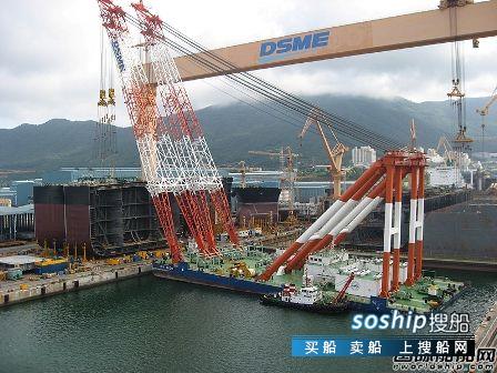 大宇造船前7个月接单量仅完成33%