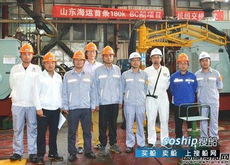 安柴交付山东海运180K BC系列首船3套发电机组