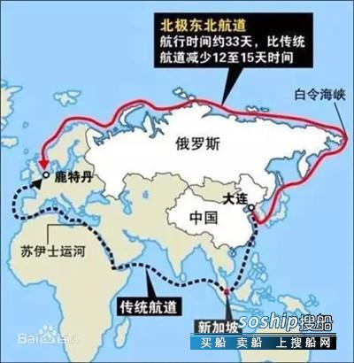 俄罗斯首艘大型LNG燃料油轮穿越北极驶往中国