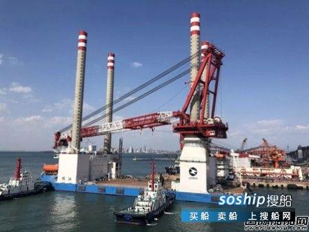 国内首座1200吨自航自升式多功能海上风电安装平台完成试航
