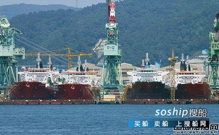 现代尾浦造船再获2艘38000立方米LPG船订单