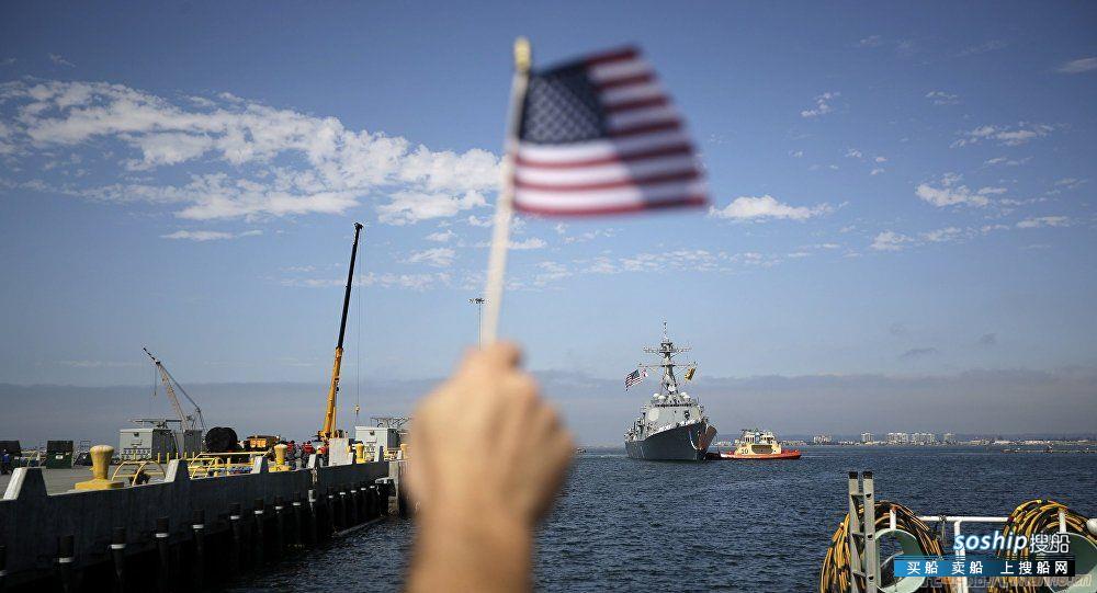 美国海军高速多用途登陆艇进入黑海