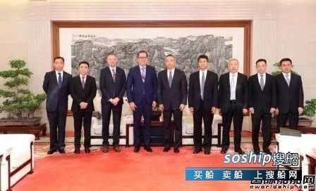 中船重工总经理吴永杰会见DNV GL集团高层