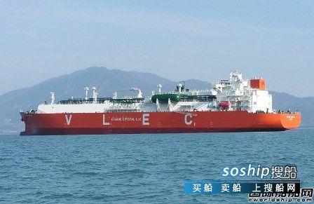 中韩3家船企竞争英力士4艘VLEC订单